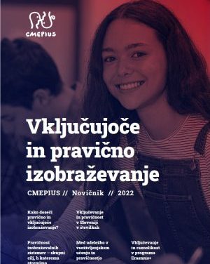 CMEPIUS Novičnik 2022: Vključujoče in pravično izobraževanje