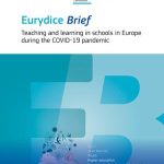 naslovnica Teaching and learning in schools in Europe during the Covid-19 pandemic