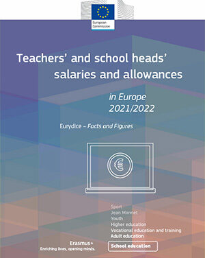 Plače učiteljev in ravnateljev v Evropi 2021/22