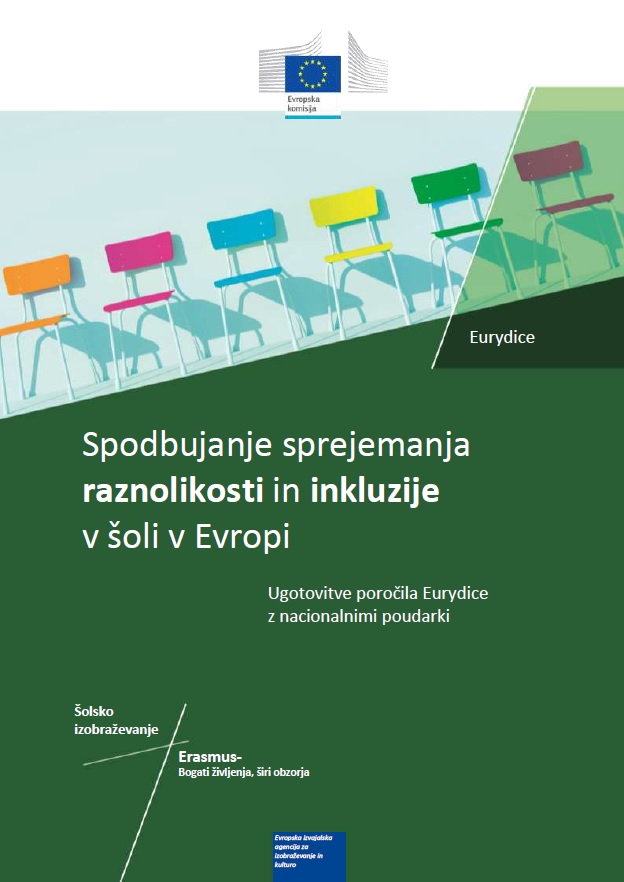 naslovnica Spodbujanje sprejemanja raznolikosti in inkluzije v šoli v Evropi